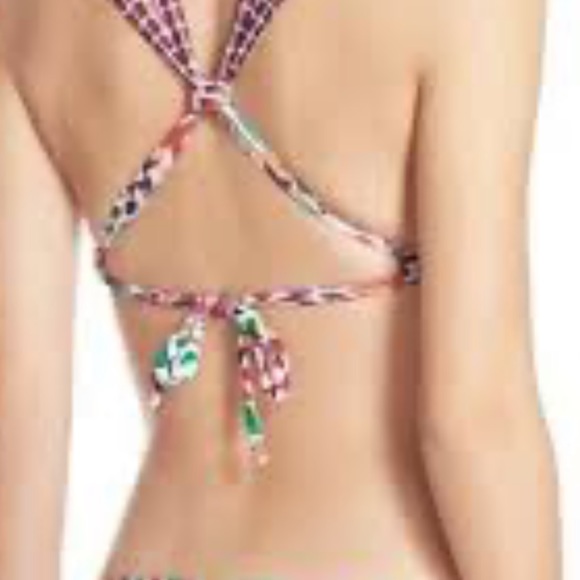 Becca Valencia swim with pattern and solid bottoms. All new with tags - Picture 4 of 4